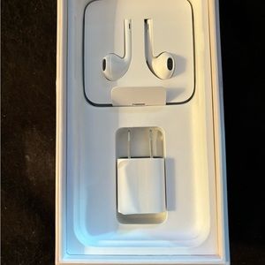 New Apple EarPods (Wired), Cable and Adapter (C) in Original Box